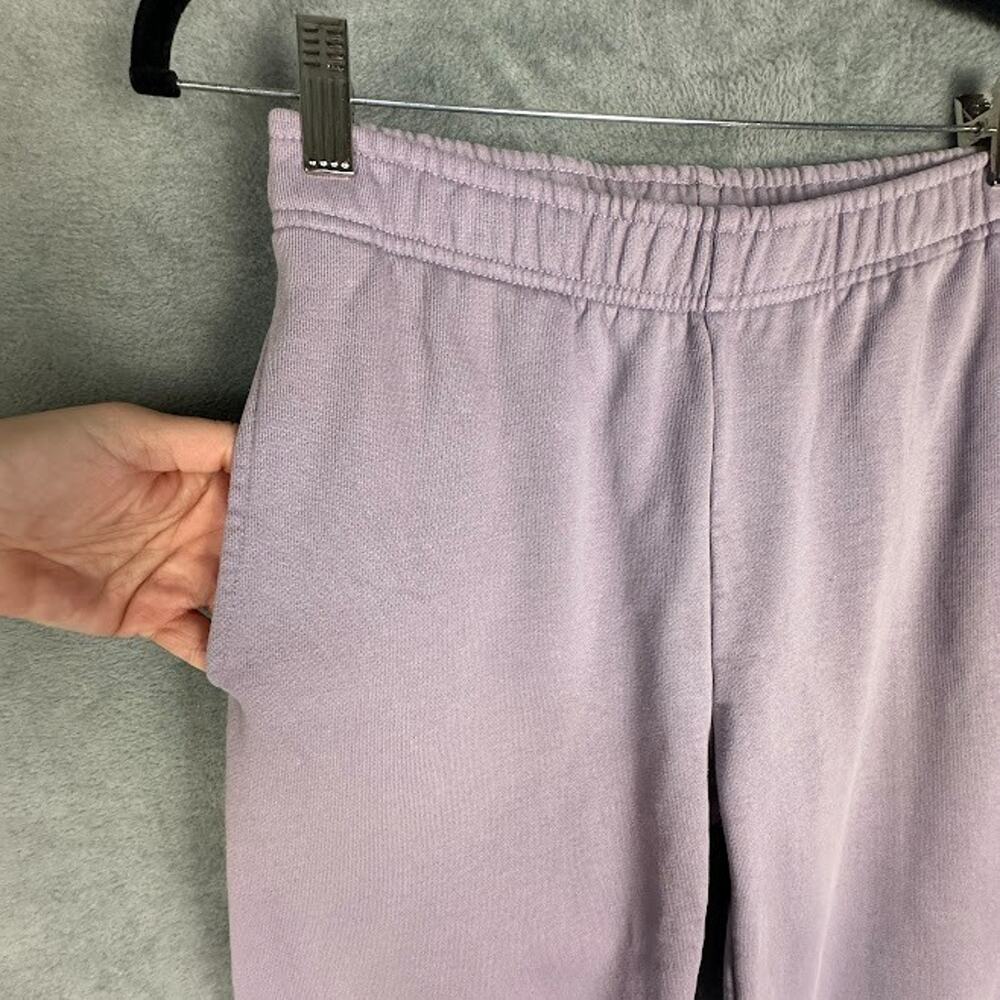 Tna Extra Fleece Sweatpants Womens Extra Small Purple Boyfriend Comfort Lounge - Picture 4 of 14